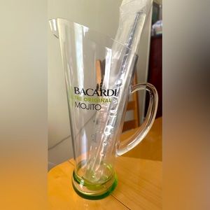 Plastic Mojito pitcher. Brand new and has never been used.